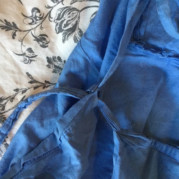 VINTAGE Handmade Wrap Dress - Picture 8 of 9